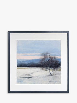 Carina Prigmore - Twilight Print & Mount, 40.2 x 40.2cm, Blue/White