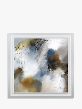 Natasha Barnes - 'Sulphur Tides II' Embellished Framed Canvas, 94 x 94cm, Multi