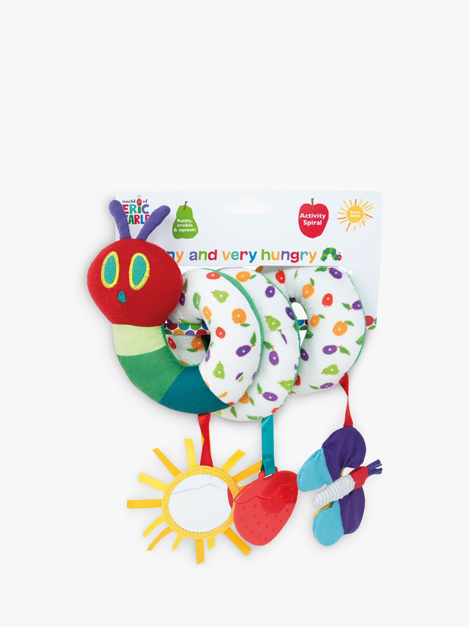 Very Hungry Caterpillar Activity Spiral Toy Multi At John Lewis