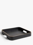 John Lewis Oak Wood Butler Tray & Foldable Stand, Natural