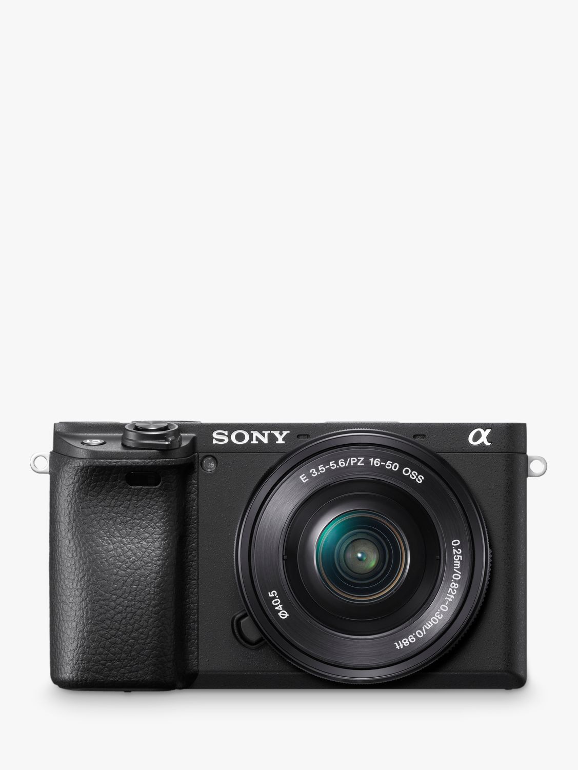 Sony A6400 Compact System Camera with 16-50mm Power Zoom Lens, 4K Ultra HD,  24.2MP