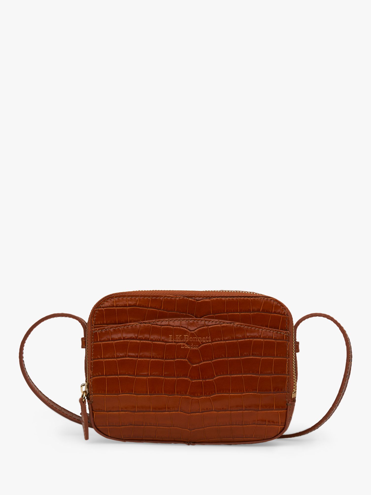 tan croc bag