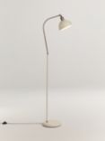 John Lewis Baldwin Floor Lamp, Matt Parchment