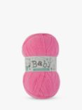 King Cole Big Value Baby DK Yarn, 100g, Bright Pink