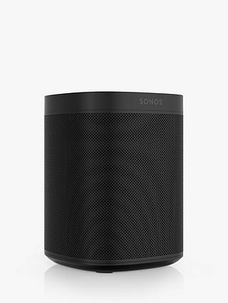 Sonos One (Gen 2) Smart Speaker with Voice Control, Black