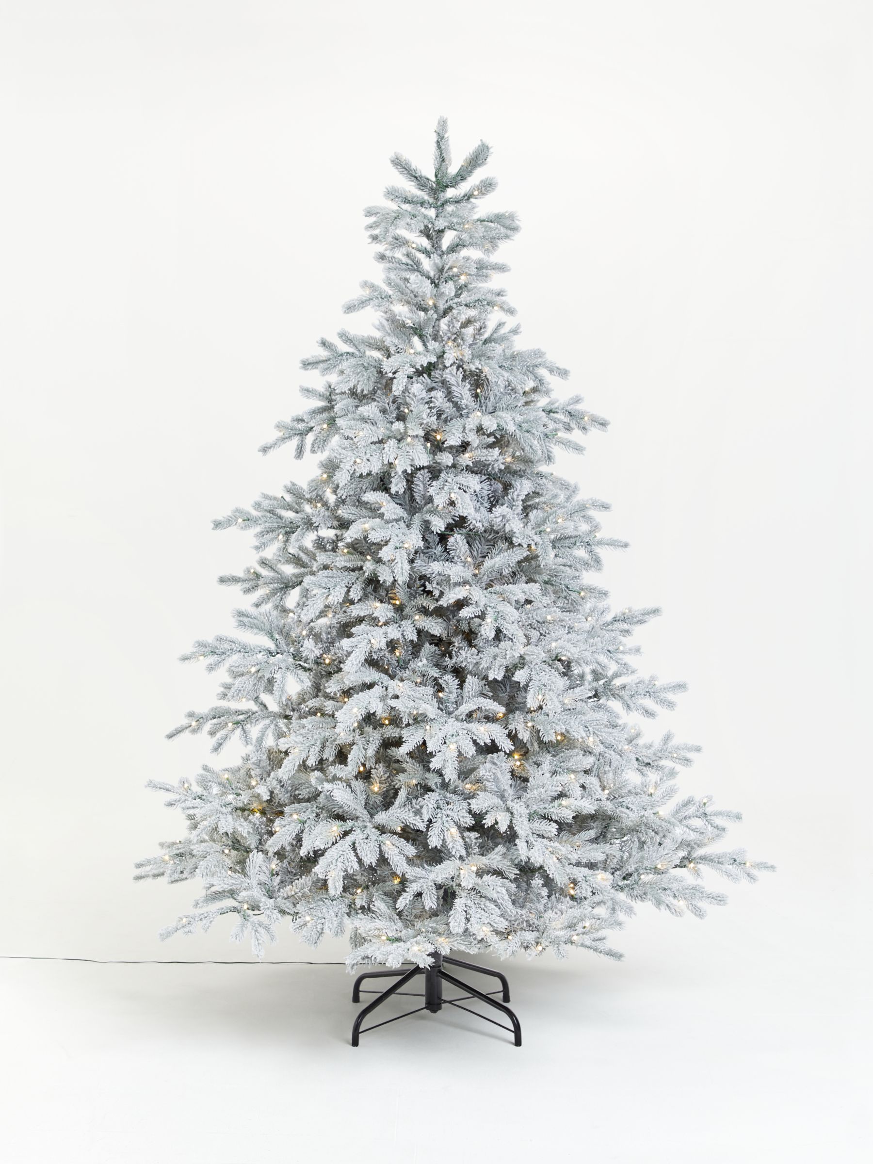 John Lewis & Partners Isla Diamond Frost Pre-lit Christmas Tree review