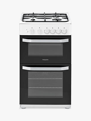 Hotpoint HD5G00 50cm Single Gas Cooker, A Energy Rating