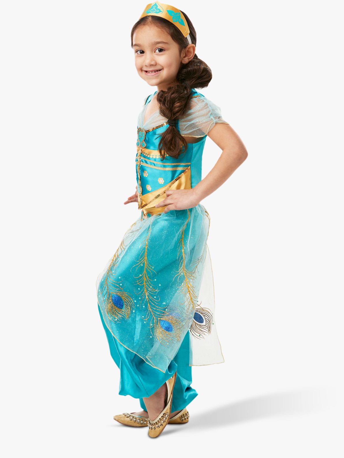 Aladdin Princess Jasmine Children S Costume 5 6 Years At John Lewis Partners