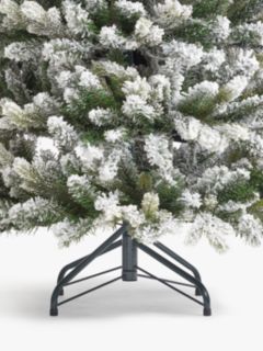John Lewis & Partners Snowy Pop-up Pre-lit Christmas Tree, 6ft
