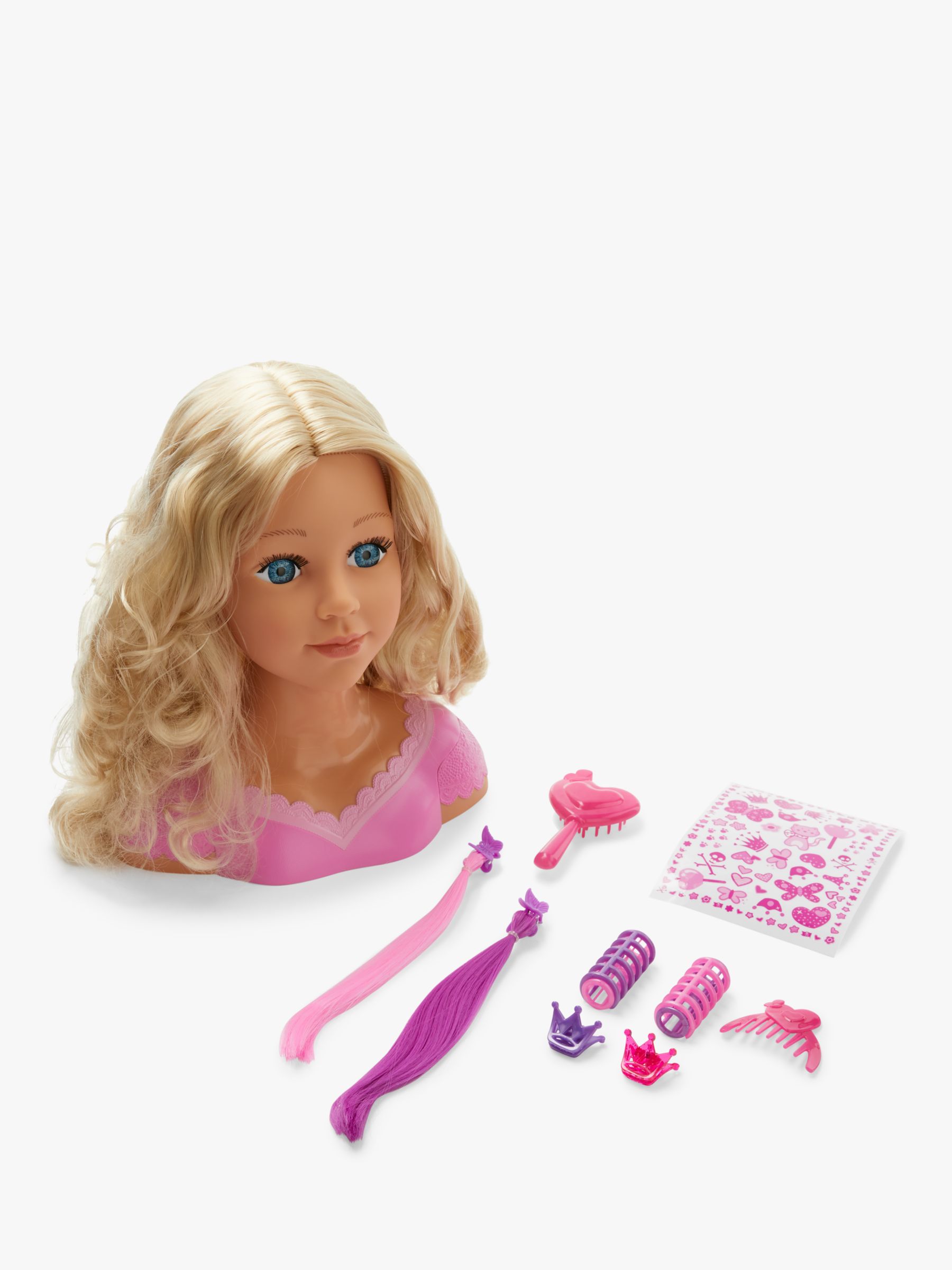 doll's head styling model
