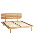 John Lewis Bow Slatted Headboard Bed Frame, Double