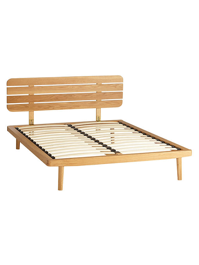 Bow Slatted Headboard Bed Frame King Size, Bed Frame With Headboard King Size