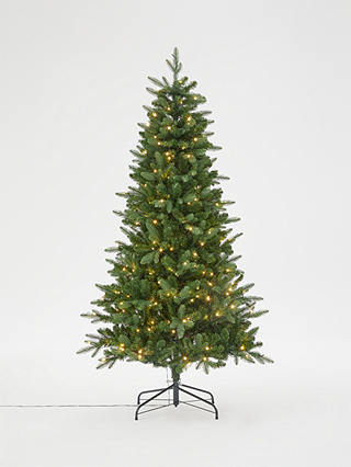 John Lewis & Partners Newington Pre-lit Christmas Tree, 6ft