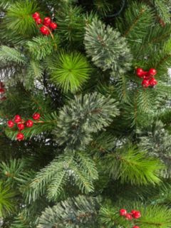 John Lewis & Partners Balmoral Potted Pre-Lit Christmas Tree, 6ft