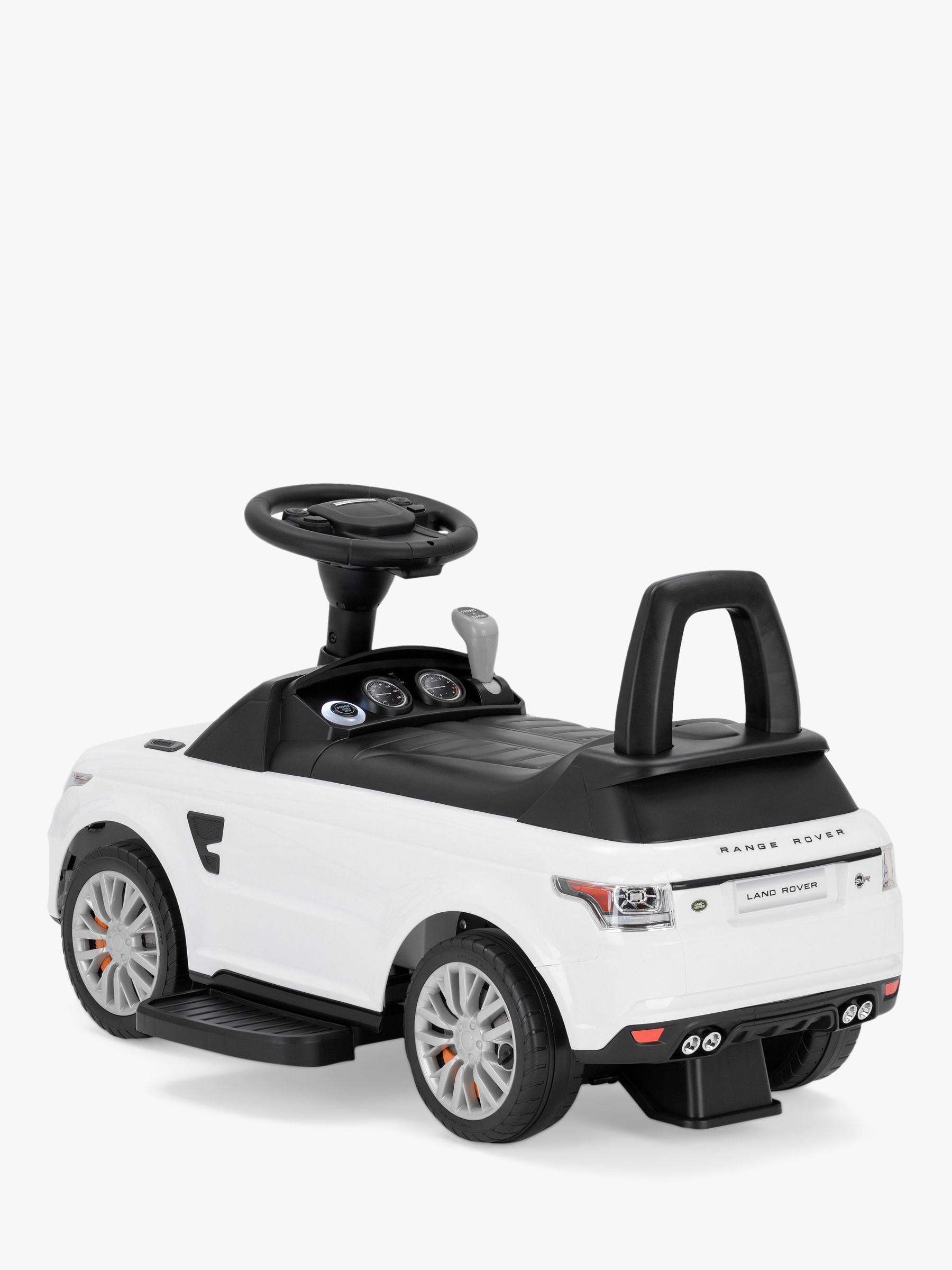 white range rover toy car