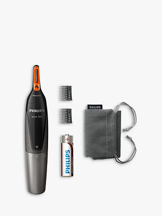 Philips NT3160/15 Nose, Ear and Eyebrows Trimmer, Black