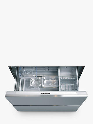 KitchenAid KCBDX88900 Built-In Double Drawer Larder, A+ Energy Rating