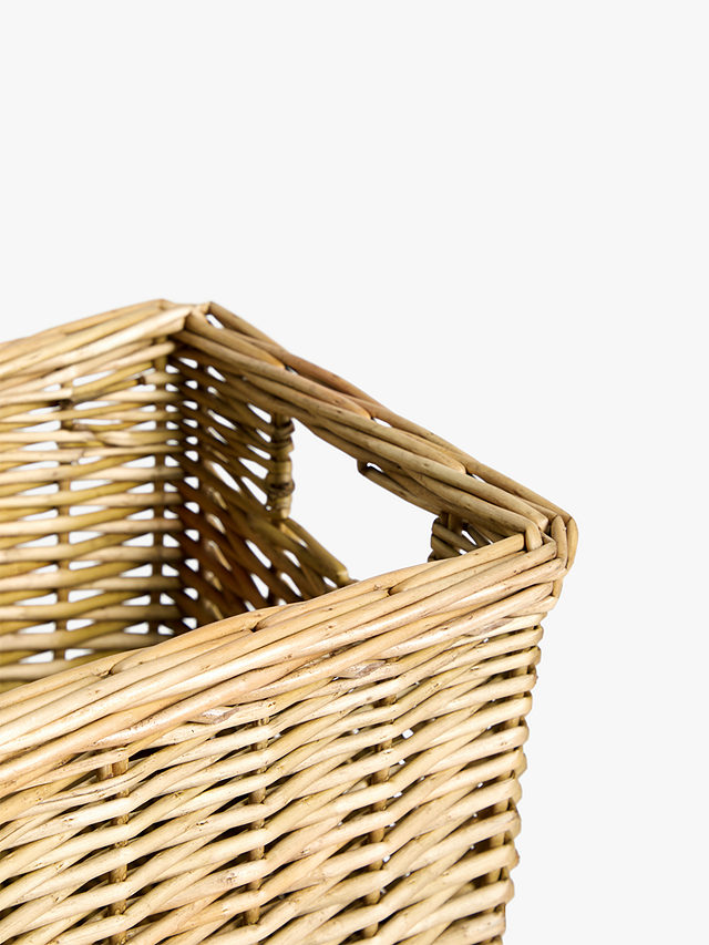 John Lewis Modern Country Wicker Storage Basket, Medium