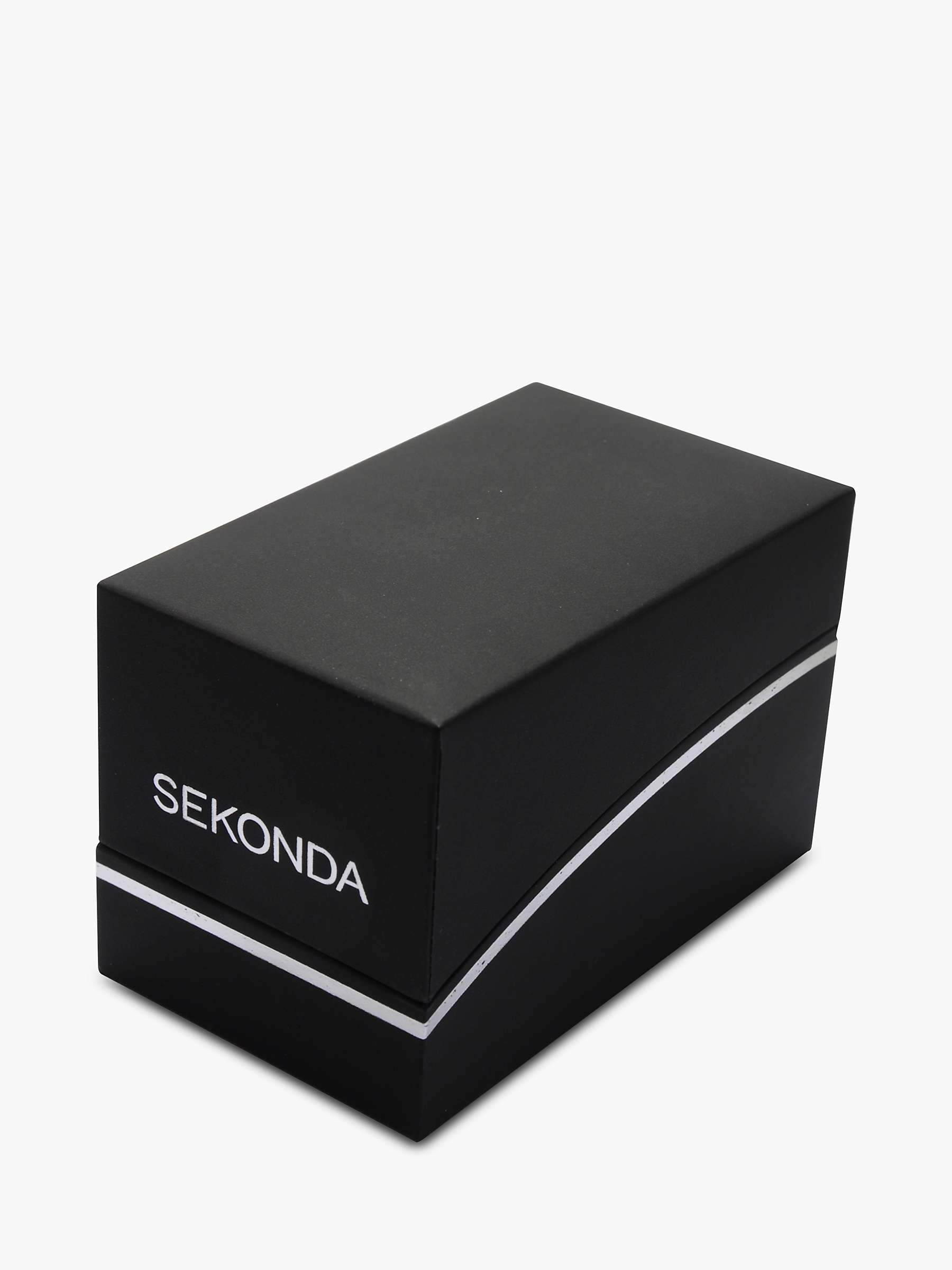 Buy Sekonda Men's Day Date Leather Strap Watch Online at johnlewis.com
