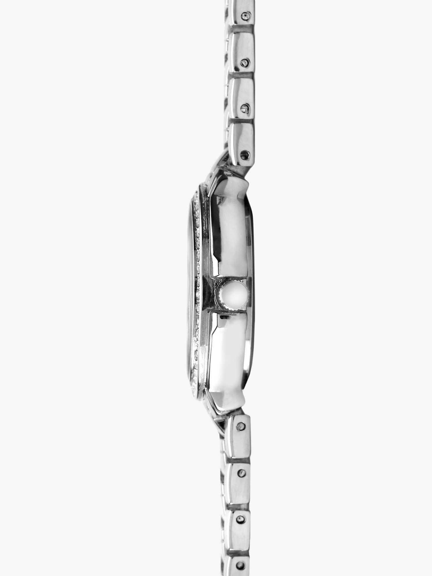 Buy Sekonda 2841 Women's Crystal Bracelet Strap Watch, Silver/Mother of Pearl Online at johnlewis.com