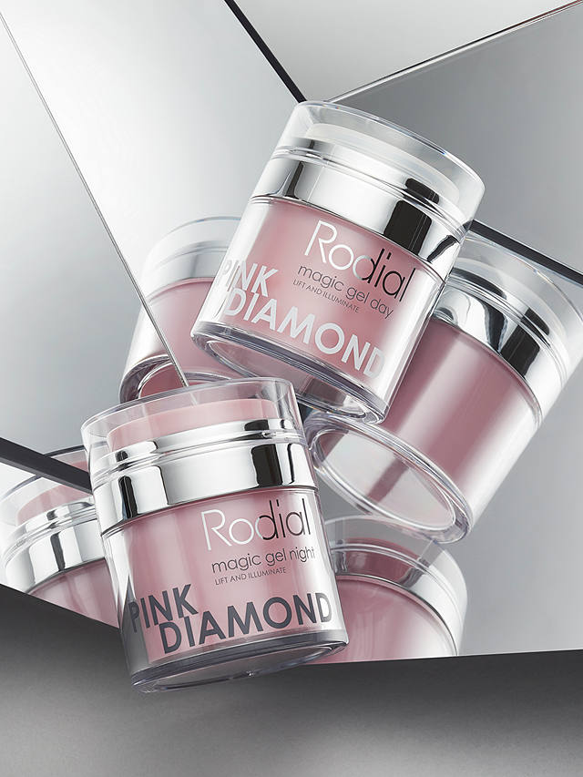 Rodial Pink Diamond Magic Gel Night Moisturiser, 50ml 3