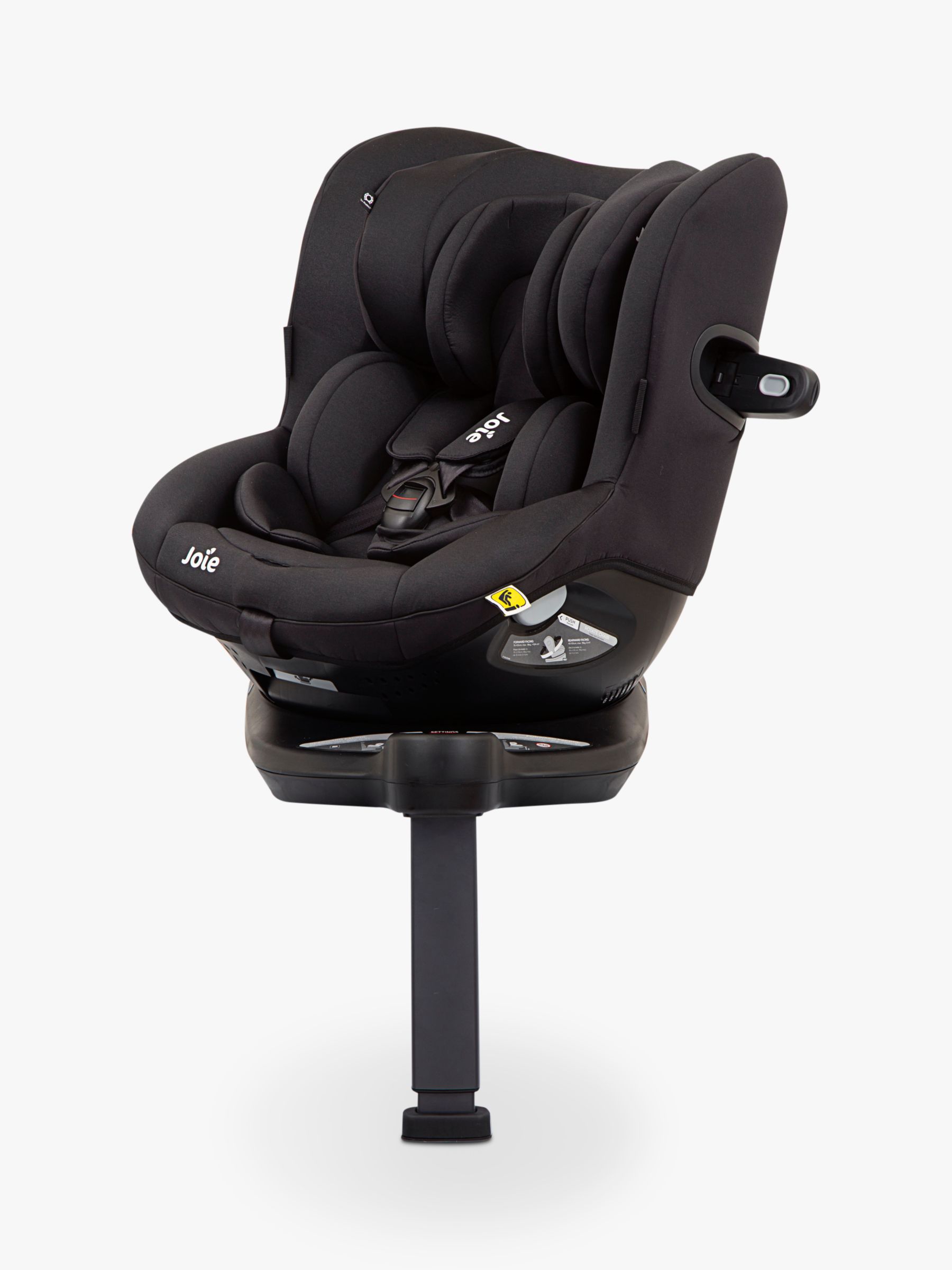 Joie Baby i-Spin 360 Group 0+/1 i-Size Car Seat, Coal at John Lewis ...