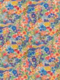 Liberty Fabrics Margaret Anne Floral Print Fabric, Red/Multi