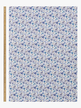 Liberty Fabrics Rachel Floral Print Fabric, Blue