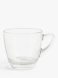 ANYDAY John Lewis & Partners Coffee Connoisseur Glass Americano Cups, Set of 2, 320ml, Clear