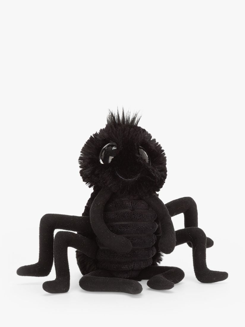 Jellycat Halloween Frizzles Spider Cuddly Toy at John Lewis & Partners