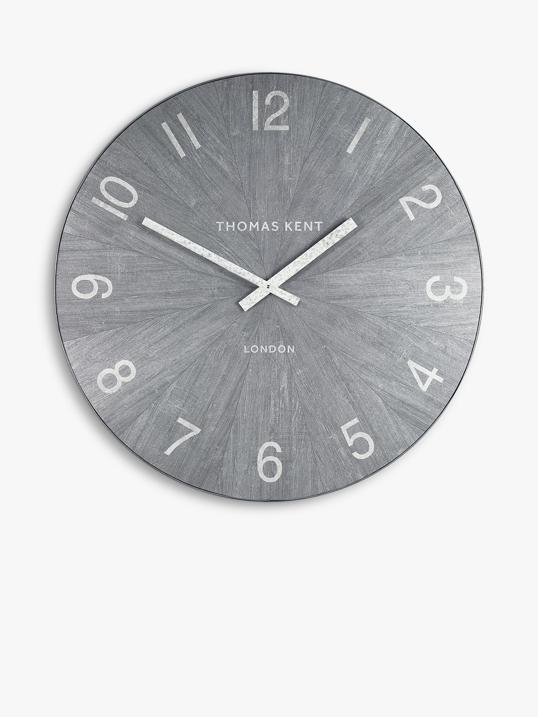 Thomas Kent Wharf Wall Clock Limestone 55cm At John Lewis Partners