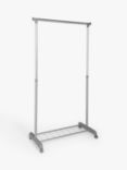 ANYDAY John Lewis & Partners Single Height Adjustable Clothes Rail