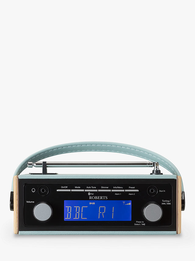 Roberts Rambler BT DAB/DAB+/FM Bluetooth Digital Radio, Blue