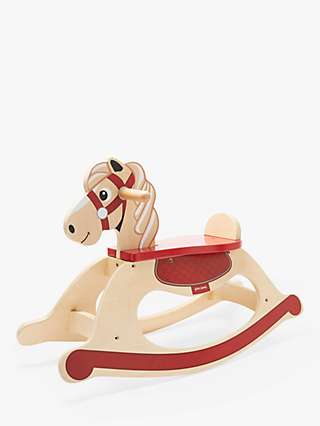 John Lewis & Partners Wooden Carousel Rocking Horse