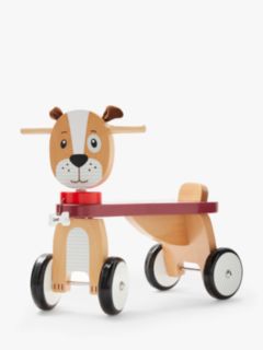 John Lewis Wooden Ride-On Dog