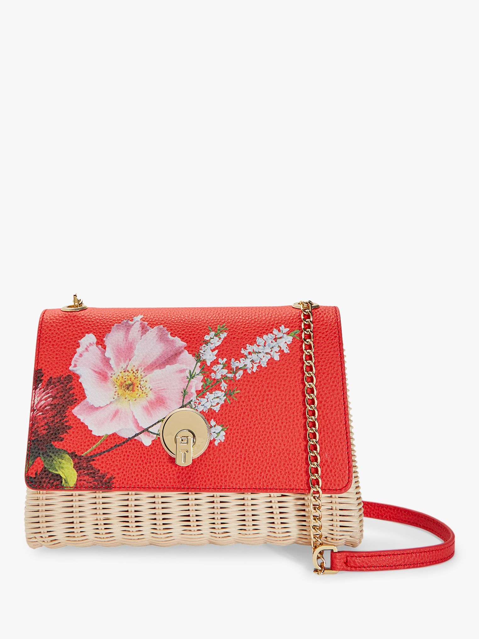 ted baker floral crossbody bag