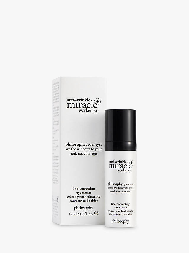 Philosophy Anti-Wrinkle Miracle Worker+ Line-Correcting Eye Cream, 15ml 2