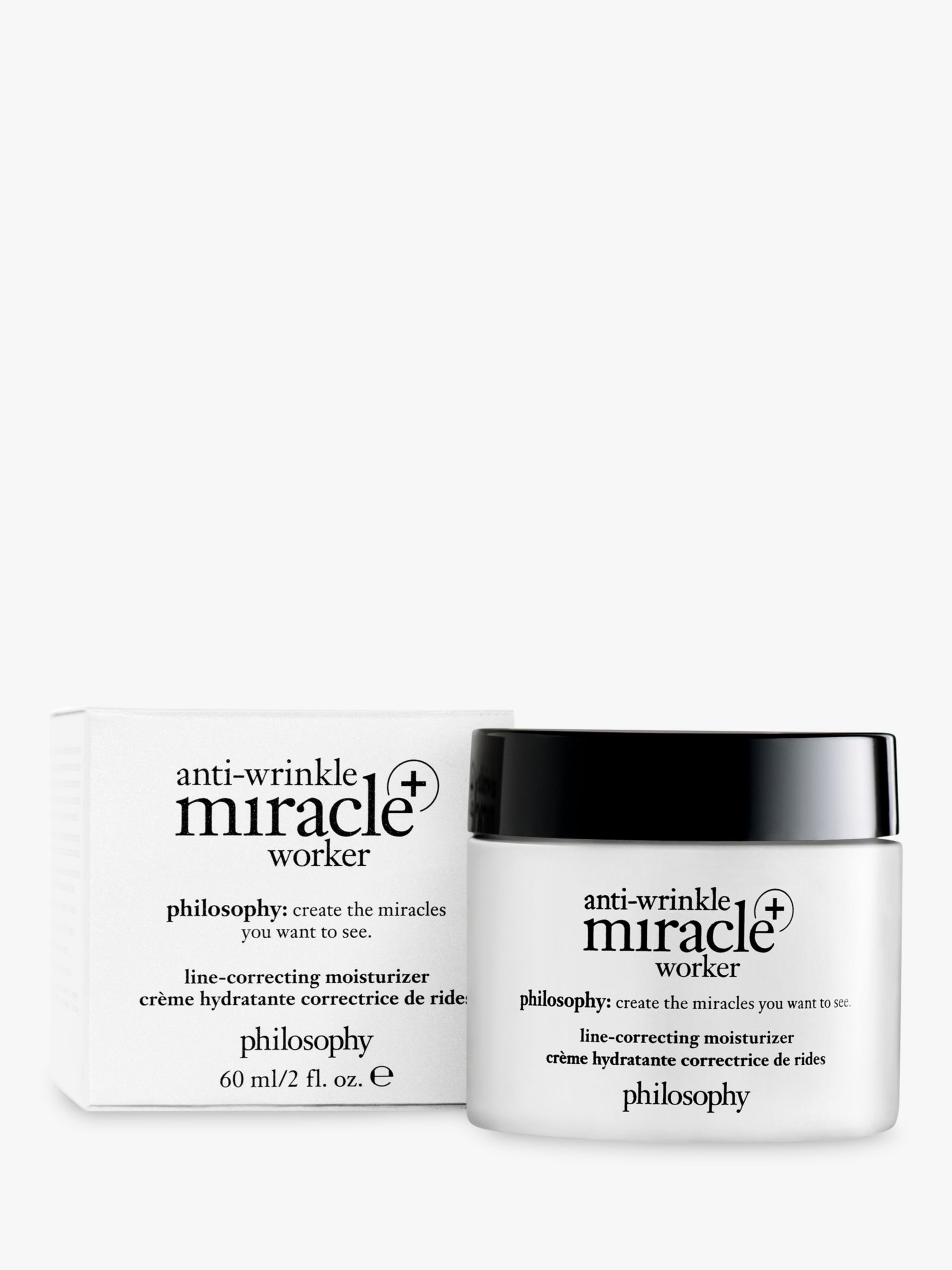 Philosophy Anti-Wrinkle Miracle Worker+ Line-Correcting Moisturiser, 60ml 2