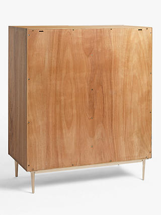 John Lewis & Partners + Swoon Mendel 2 Door Storage Cabinet, Brown