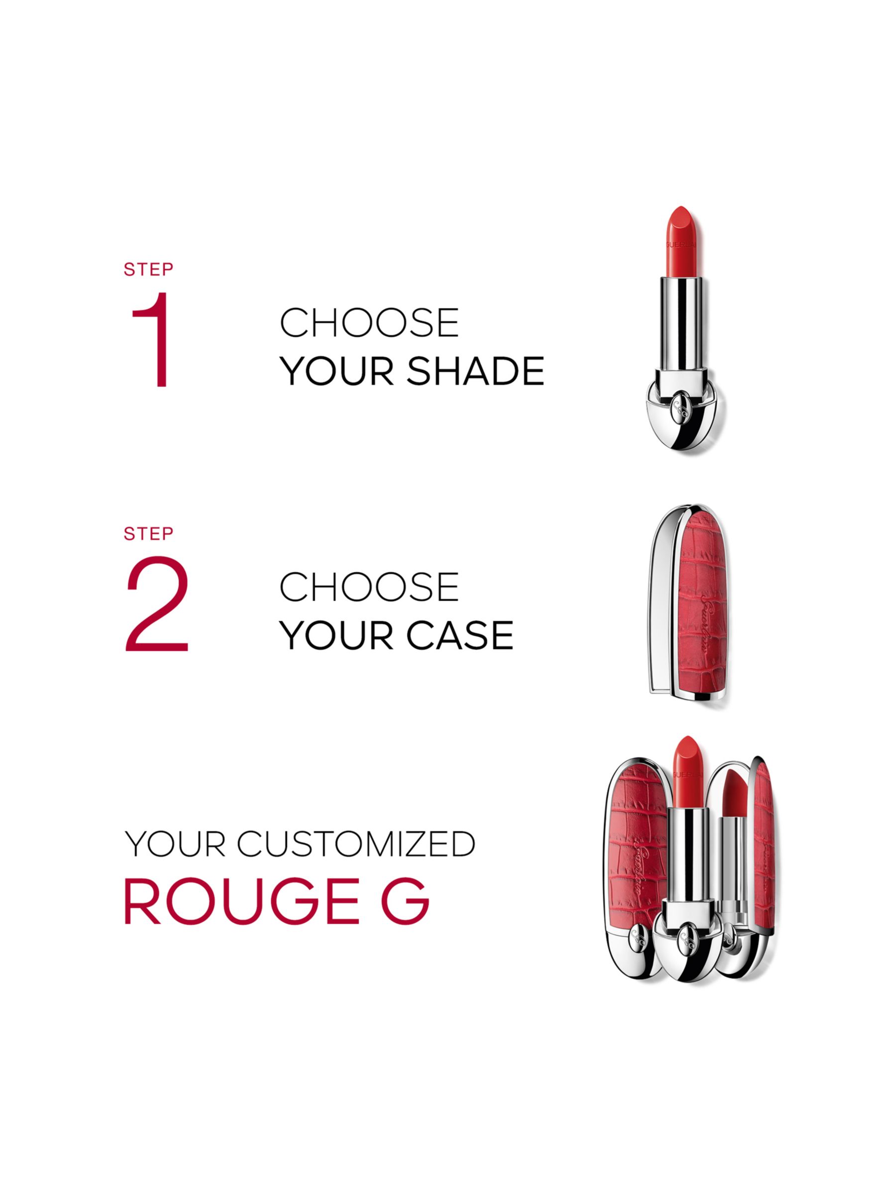 Guerlain Rouge G Lipstick – The Double Mirror Case, Urban Emerald 2