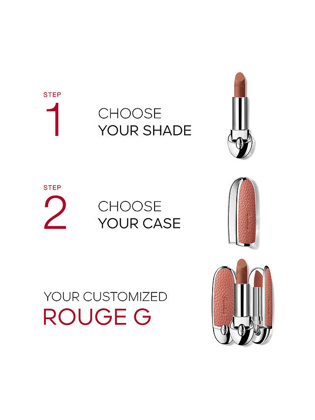 Guerlain Rouge G Lipstick – The Double Mirror Case, Rosy Nude 2