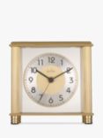Acctim Hampden Mantel Clock, 14cm, Brass