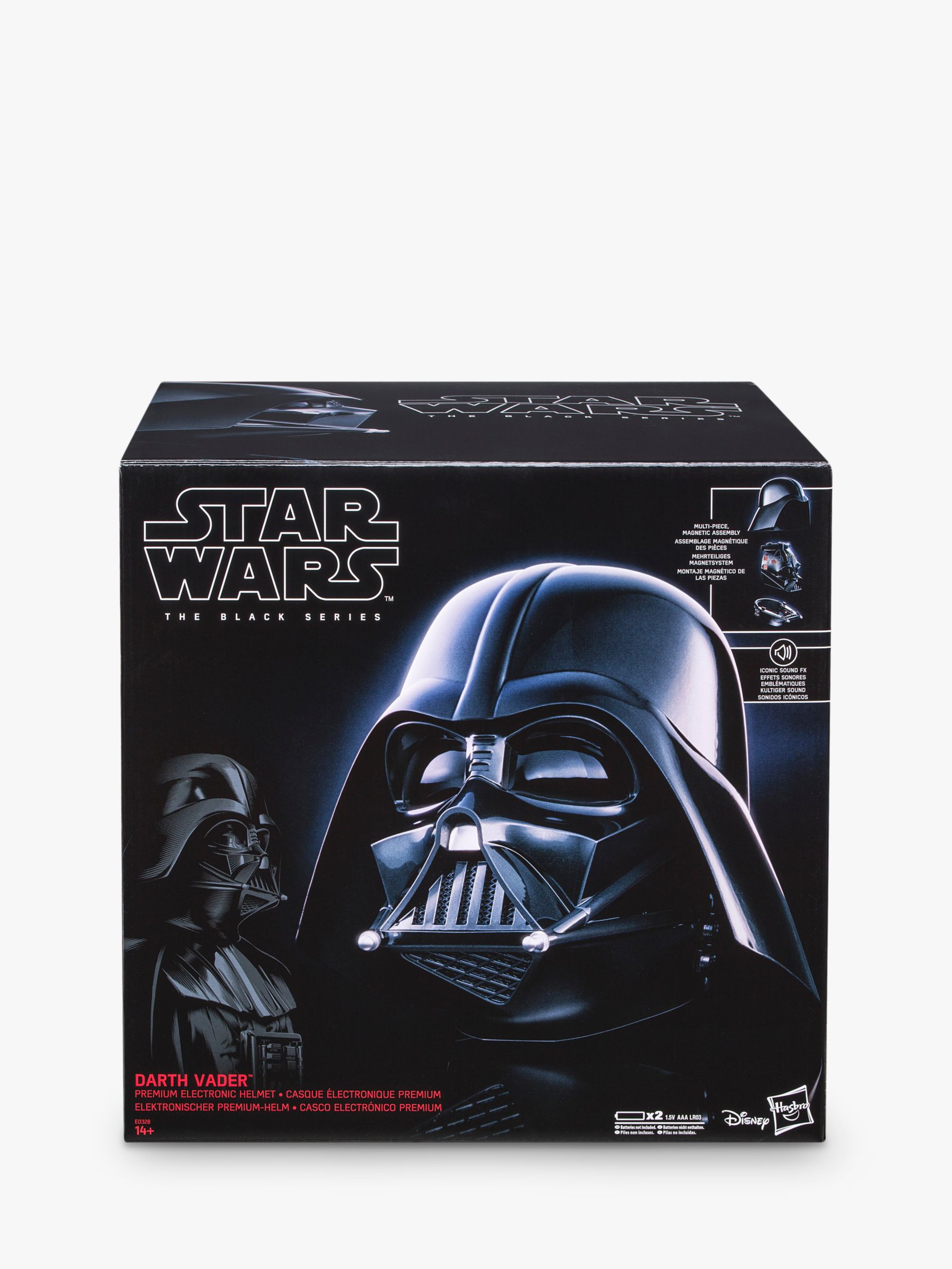 Productiviteit Slank Ploeg Star Wars The Black Series Darth Vader Premium Electronic Helmet