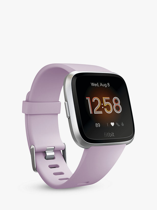Fitbit Versa Lite Smart Fitness Watch with Heart Rate Monitor, Lilac