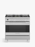 Fisher & Paykel 90cm OR90S Single Multifunction Oven Dual Fuel Range Cooker, A Energy Rating