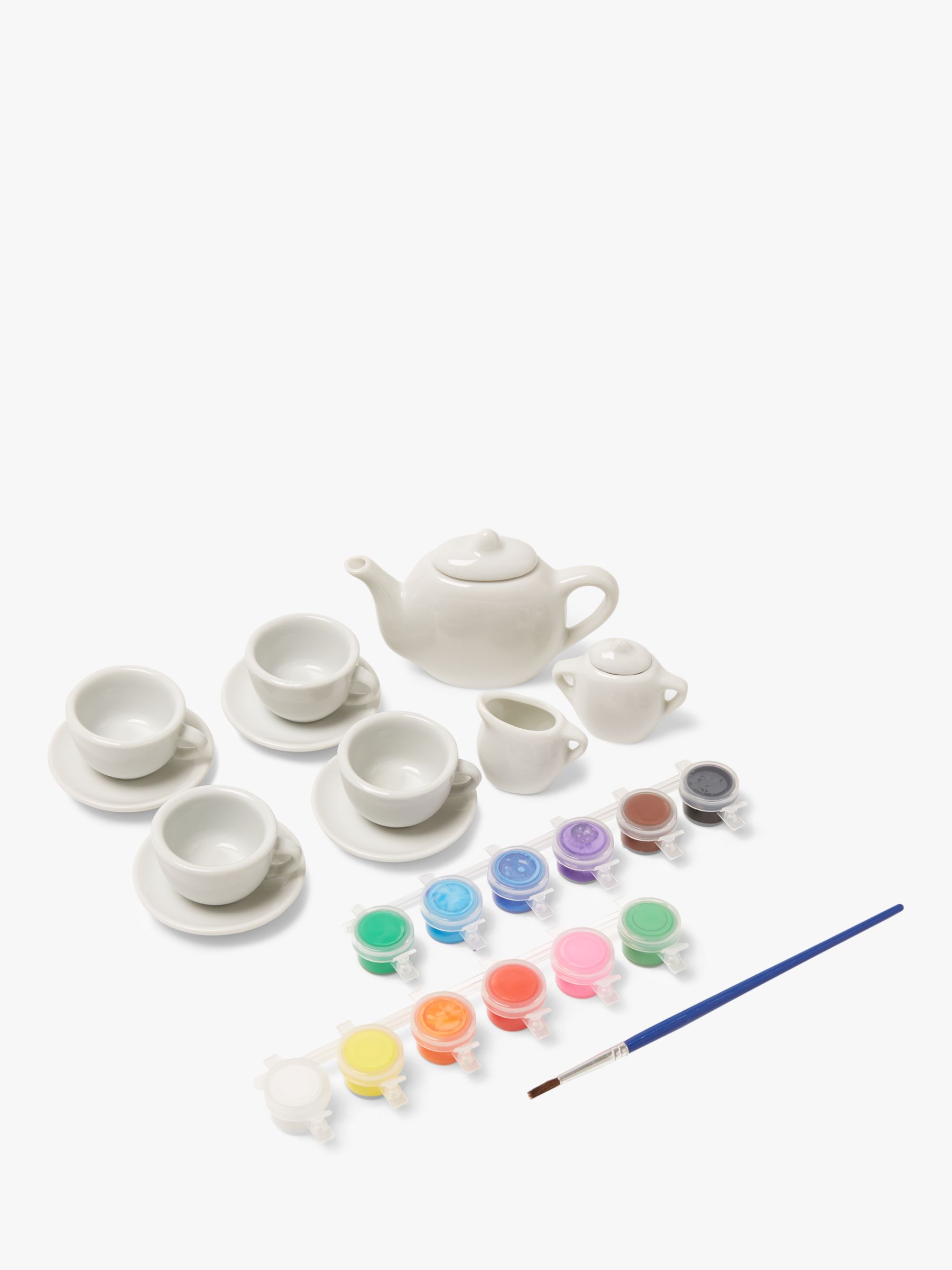 paint your own tea set