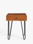 John Lewis Hairpin Side Table, Dark Oak