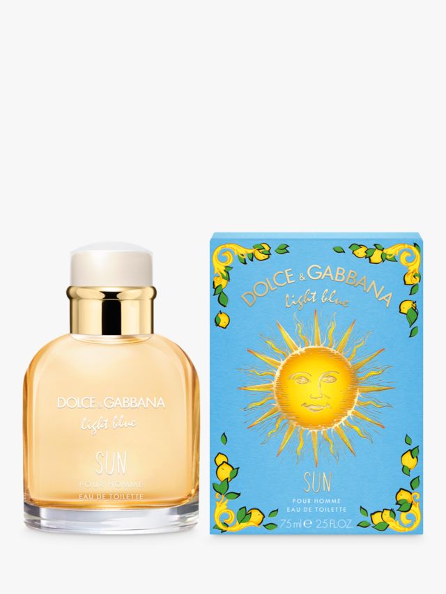 Dolce Gabbana Light Blue Sun Pour Homme Eau de Toilette 75ml