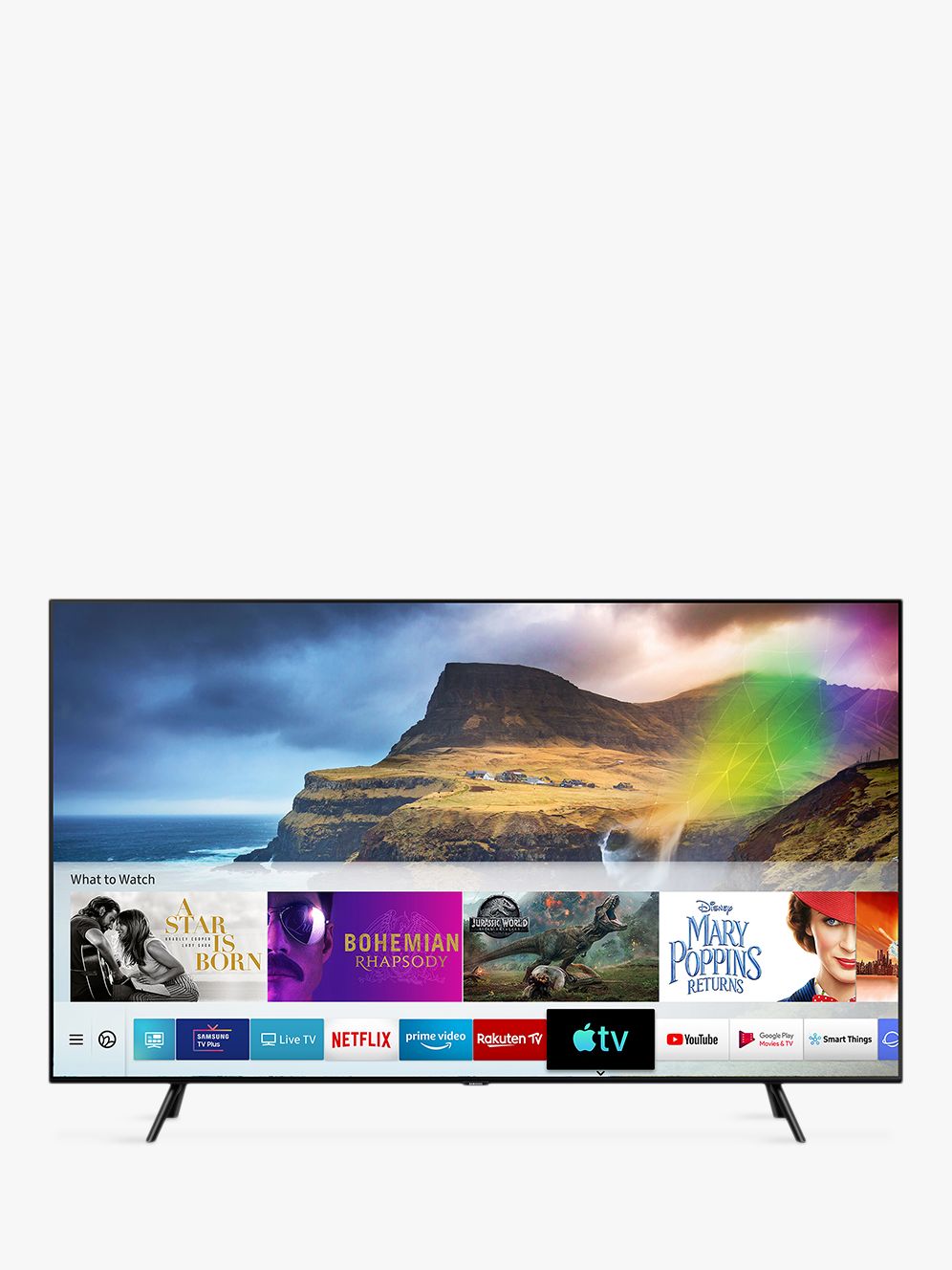 Samsung QE82Q70R (2019) QLED HDR 1000 4K Ultra HD Smart TV, 82&quot; with TVPlus/Freesat HD & Apple ...