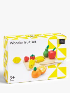 John Lewis Wooden Fruit Set